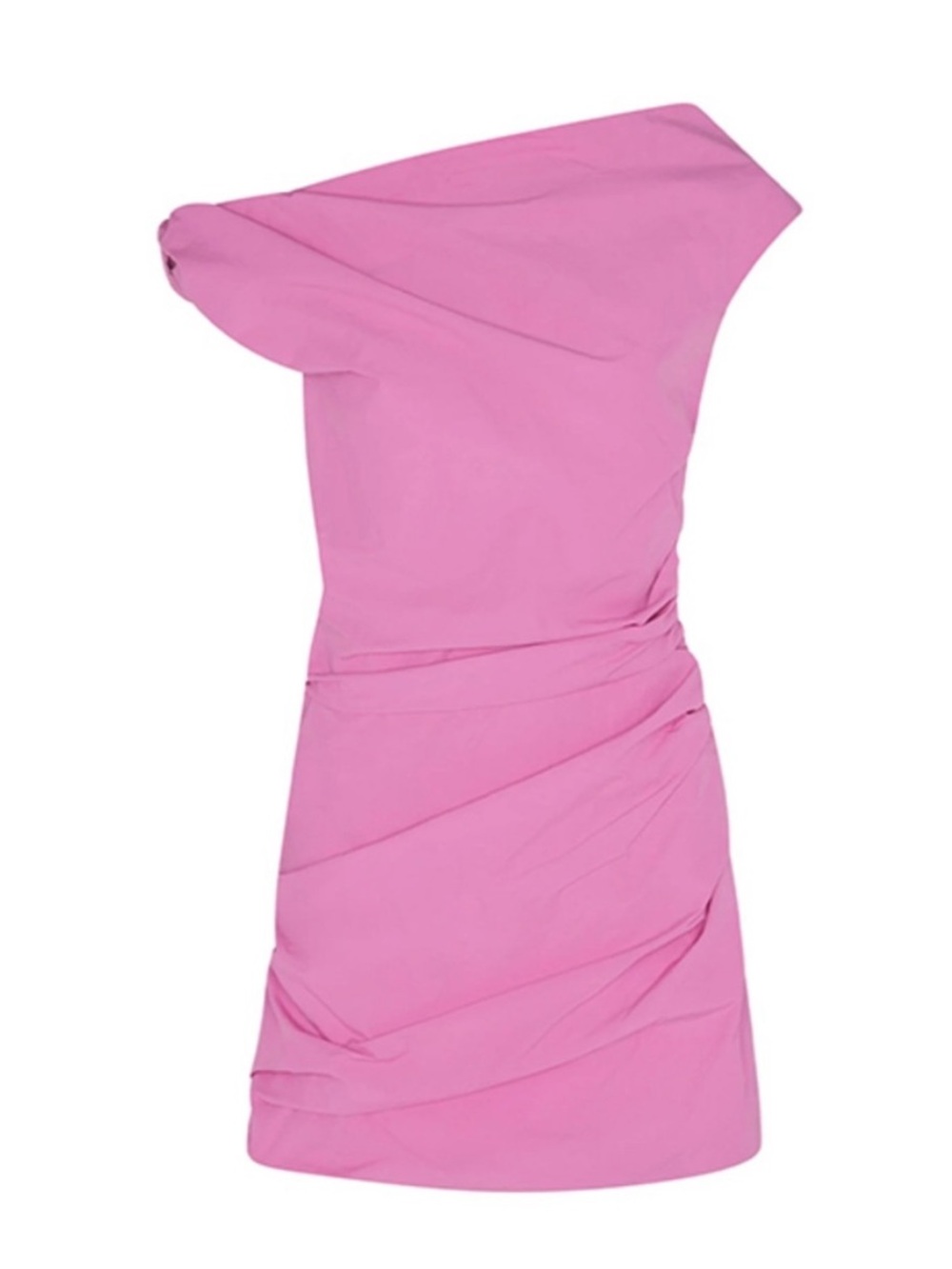 Paris Georgia Pink Remmy Draped Mini Dress Size xsmall NWT